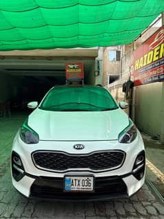 KIA Sportage AWD 2021 Bank Leased