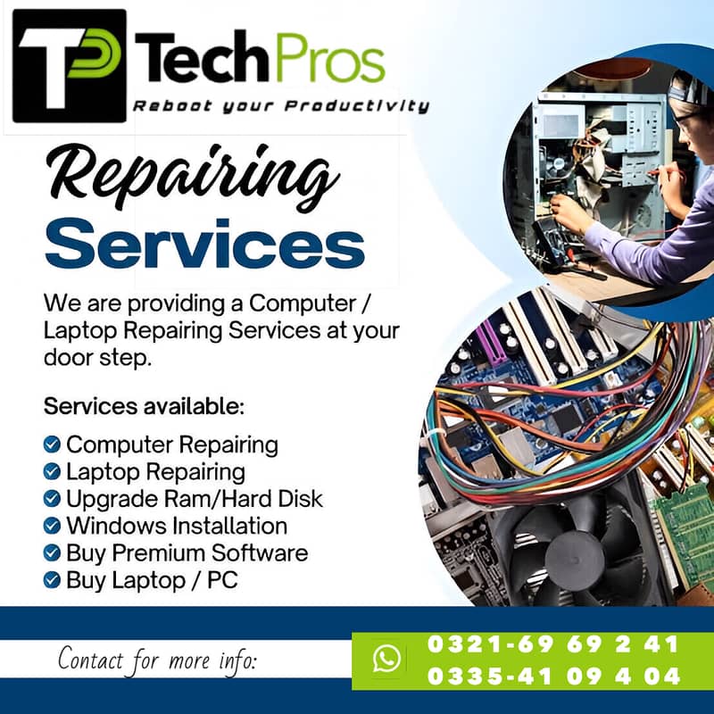 "TechPros: Your One-Stop IT Solution" 0