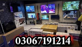 LED 32” to 101” samsung android 4k all sizes are available