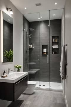 Shower Cubicles and Glass Work and Custom Made Furniture