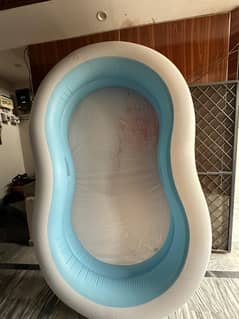 Intex large size swimming pool with pump