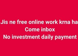 Free work online for only girls