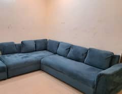 L shaped sofa