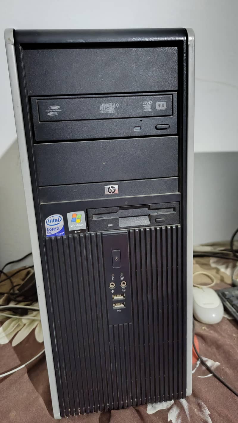 Hp cor2dwo 7800 cpu and Lcd 4