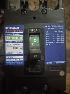 100amp breaker for sale terasaki, read description