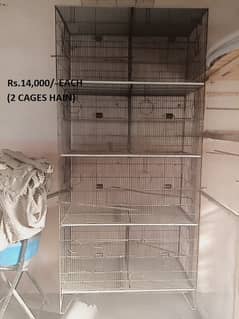 BIRDS CAGES & ACCESSORIES IN VERY GOOD CONDITION