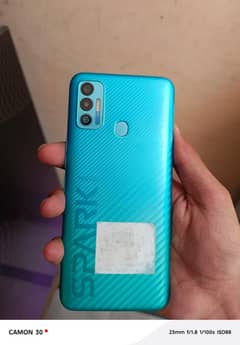 Tecno spark 7t 4 64 gb ram 6000 MAH dual sim