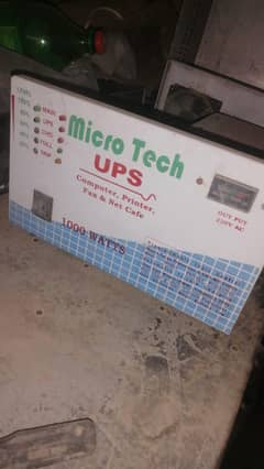ups 1000 w singal battery 100% working condition