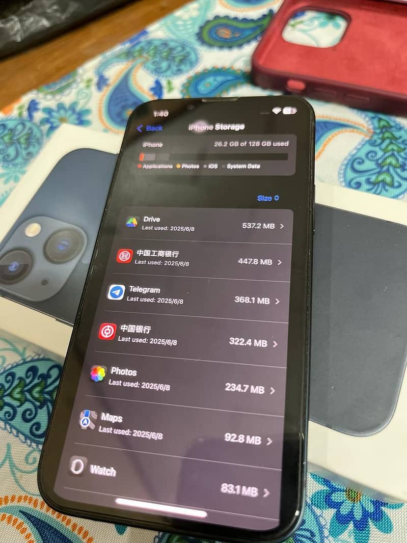 Iphone 13 mini (FU with Box 10/10 Condition) 9