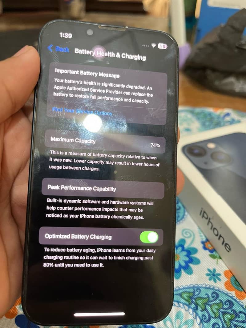 Iphone 13 mini (FU with Box 10/10 Condition) 10
