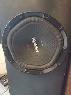 sony xpold woofer 1800w and sub woofer full setup