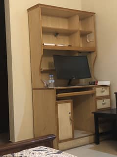 Huge 8x4 size book shelf cum drawers multiusage in top quality sheet