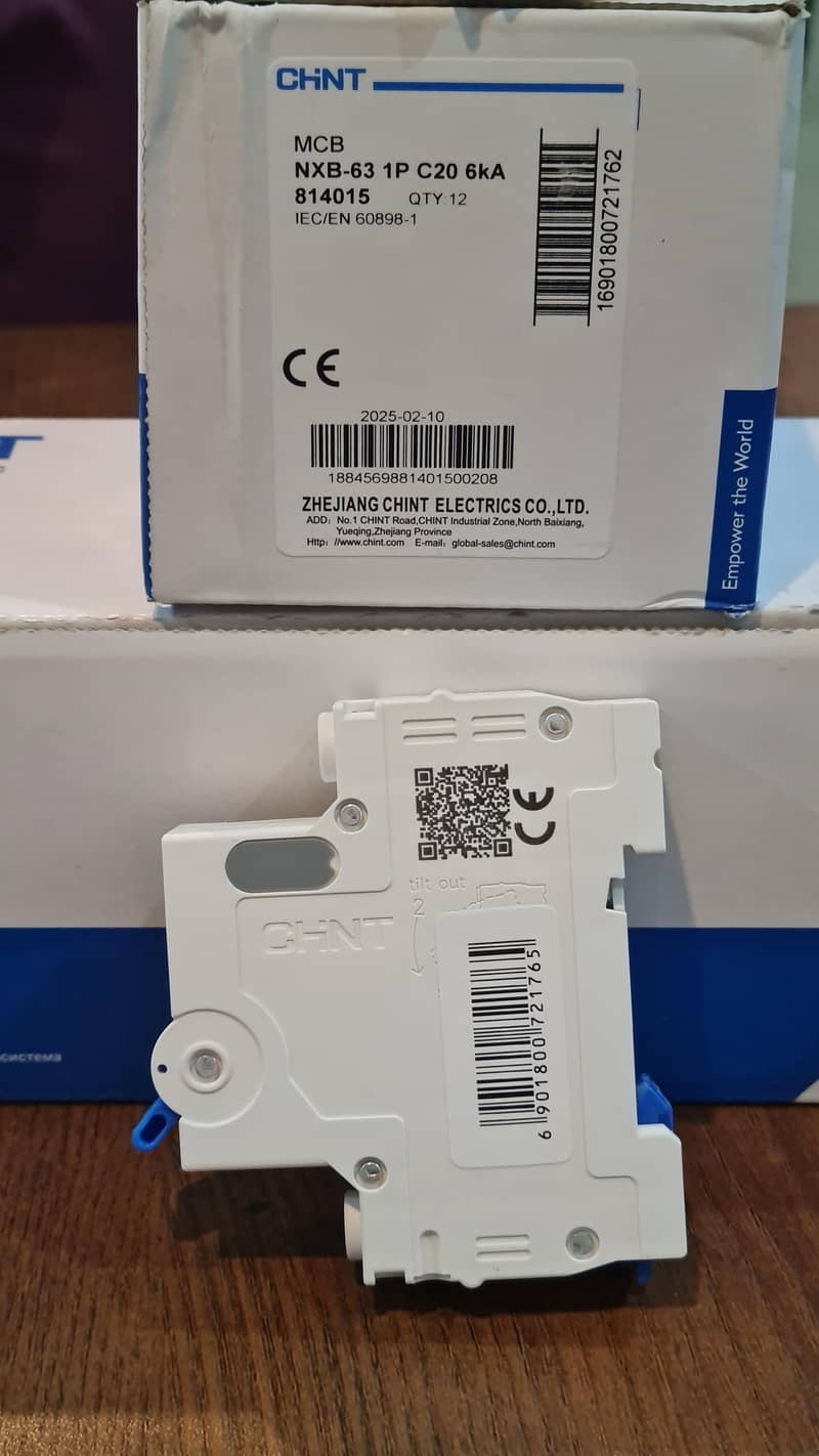chint 20a single pole orignal breaker 2