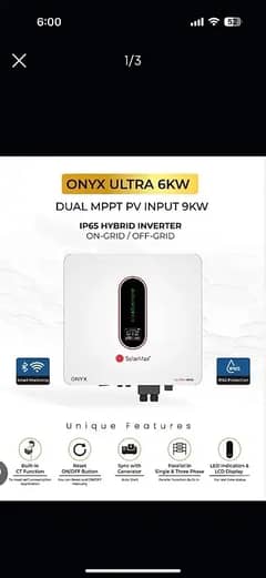 solarMax Ultra 6kw Pv9000 IP65 WiFi