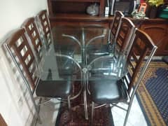 6 chairs Dinning table