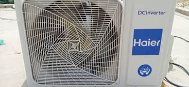 Haier AC DC inverter 1.5 ton argent for sale
