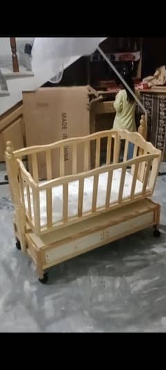 wooden Baby swing