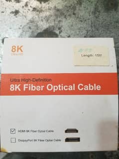 8k fiber optical hdmi cable 15M