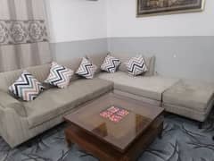 brand new 7 seat L Shap sofa without Table