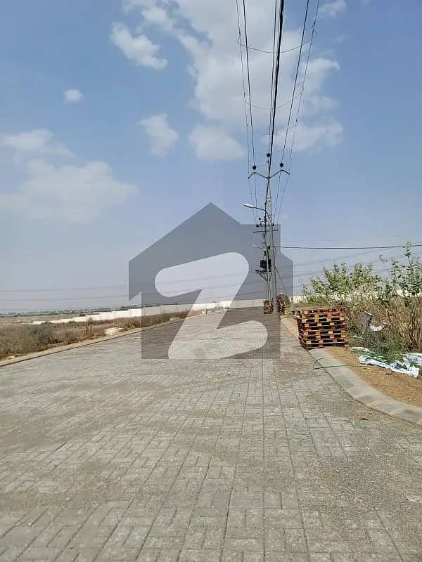 Ideally Located Corner Residential Plot Of 476 Square Yards Is Available For Sale In Karachi 4