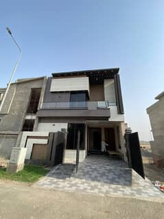 Beautiful 5 Marla Double Story House With Car Porch For Sale In Tulip Overseas Block, Park View City Lahore
