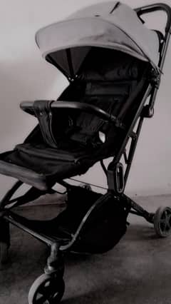black pram