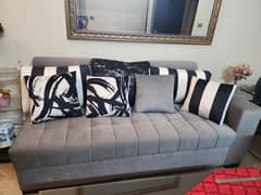 L shaped sofa 5 seater for sale new condition
