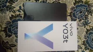 Vivo y03t 4/64 only 3 months used with box and original charger