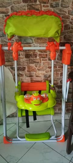 Swing and Walker are in excellent condition