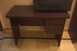 computer table and big locker urgent for sale