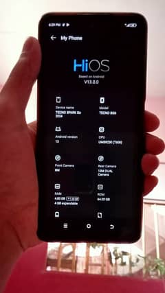 Tecno Spark BG6