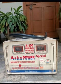 ASKR POWER SPECIAL Automatic Voltage Stabilizer 99.9 Copper wire :