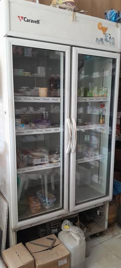 caravell 2 doors refrigerator