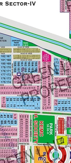 1-Kanal Plot Available For Sale IN KEMC SOCIETY Block E Walking Distance From Park And Main Road.