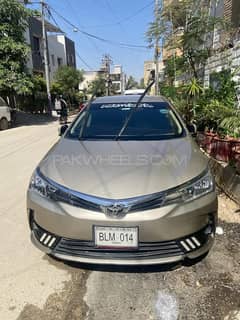 Toyota Corolla Altis 1.6  2017 Bumper to bumper original guaranteed
