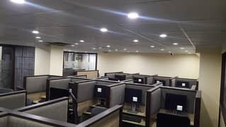 Furnished office available for rent in Gulshan Iqbal
