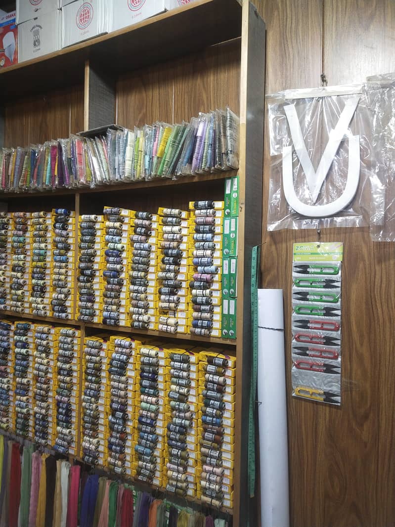 Nalki Button shop with 2 machines 0