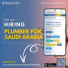 Plumber for Saudi Arabia