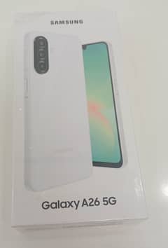 Samsung Galaxy A26 5G 8/256 Box Packed Official Pta Approved