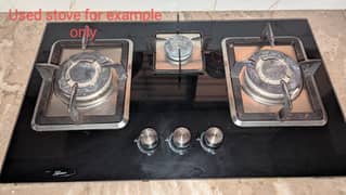 Gas stove by (SIGNATURE)  Brand NEW