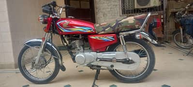 Red Honda 125 Model 2018 Hyderabad Number