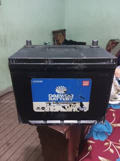 Daewoo dry battery DLS 105 75 ah 10/10 condition 03132754215