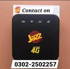 Unlock Jazz Super 4G  Device Working on All Sim