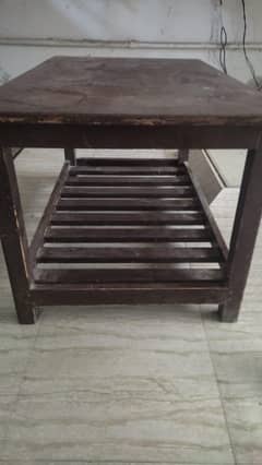 Centre wooden table