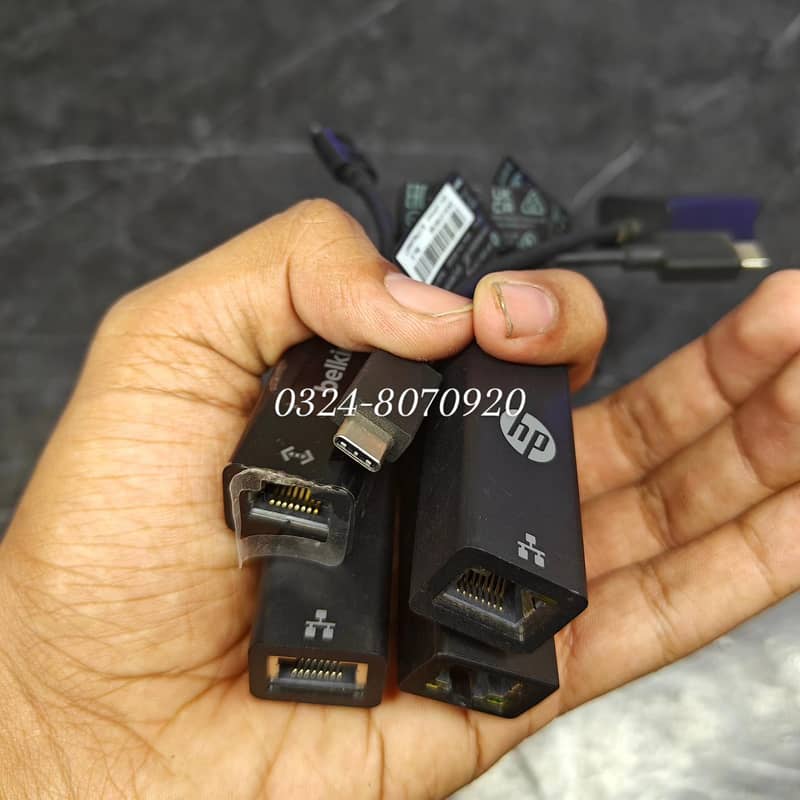 Hp Belkin Lenovo USB C To Local Area Network LAN Ethernet RJ45 Adapter 2