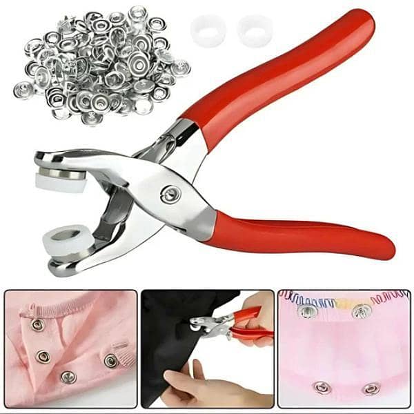Tich Button Machine With Buttons 0