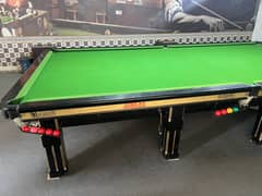 Snooker table for sale urgent with 2 stick and 2 stand