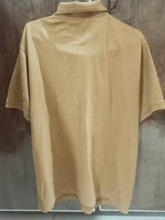Men's T Shirt in Maroon/Mustarad Color, Large Size(Paul Smith Brand)
