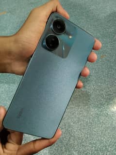 redmi 13c 6+2/128 complete box charger one hand used