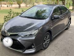 Toyota corolla altis 1.6  2017 December 2018 shape  new shape